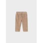 Mayoral MAYORAL - Pantalon en velours côtelé avec cordon à la taille brun pâle
