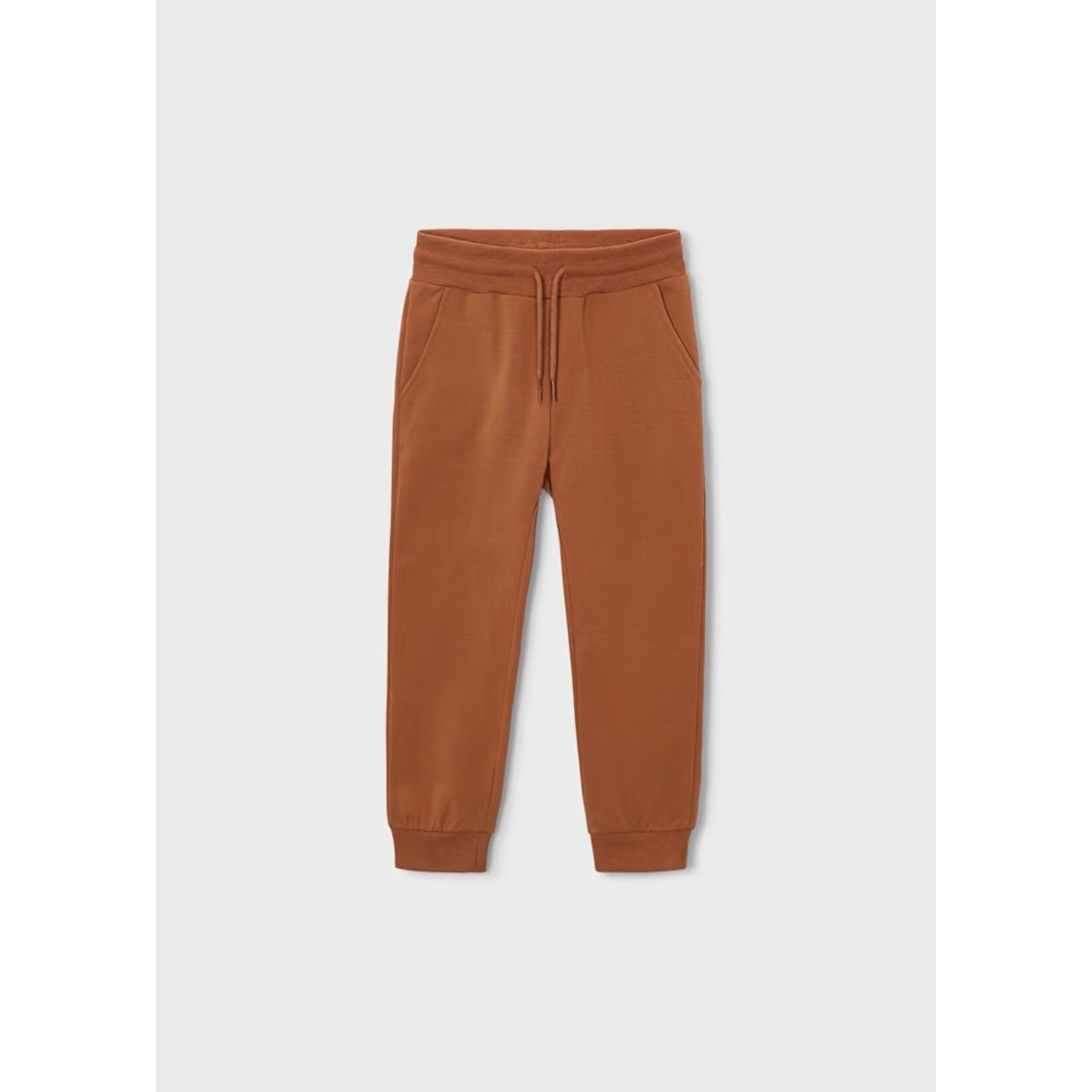 Mayoral MAYORAL - Pantalon de jogging molletonné - Orange tuile