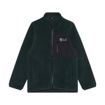 Color Kids COLOR KIDS -  Dark green fleece jacket 'Green Gables'