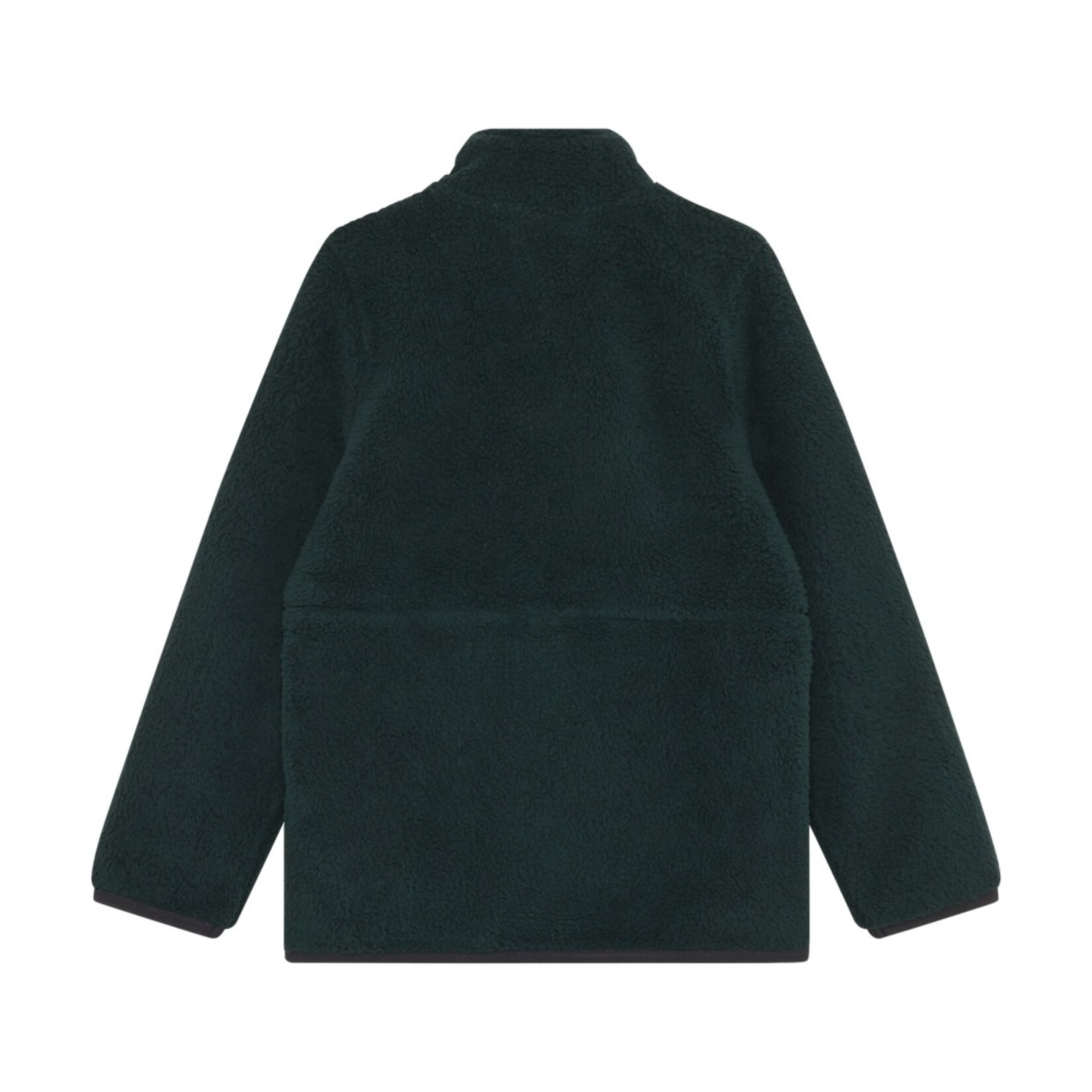 Color Kids COLOR KIDS -  Dark green fleece jacket 'Green Gables'