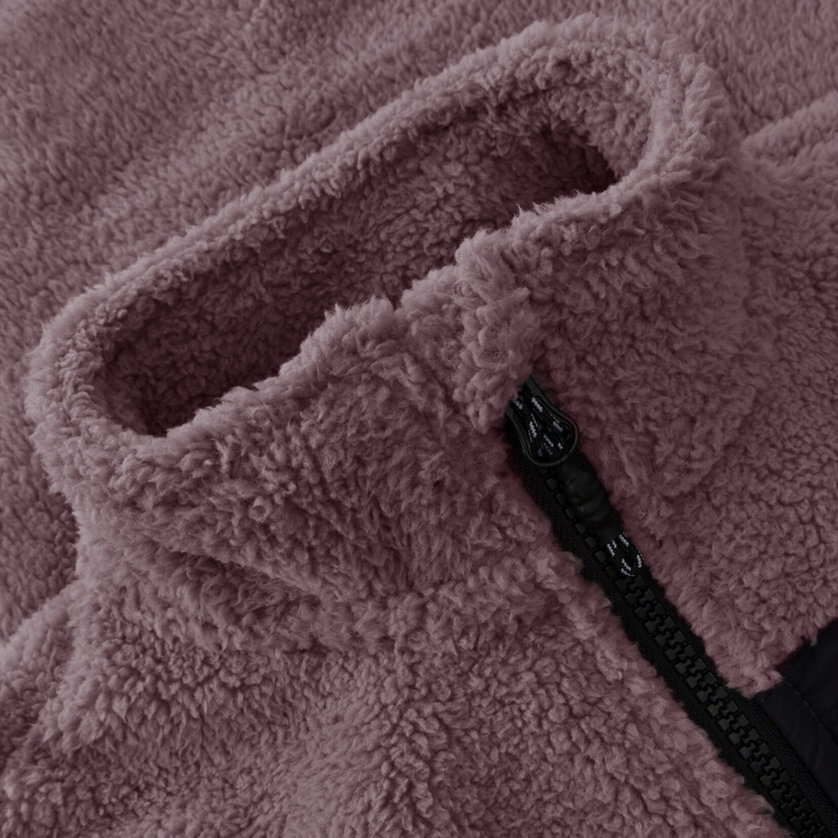 Color Kids  COLOR KIDS - Pink fleece jacket 'Toadstool'