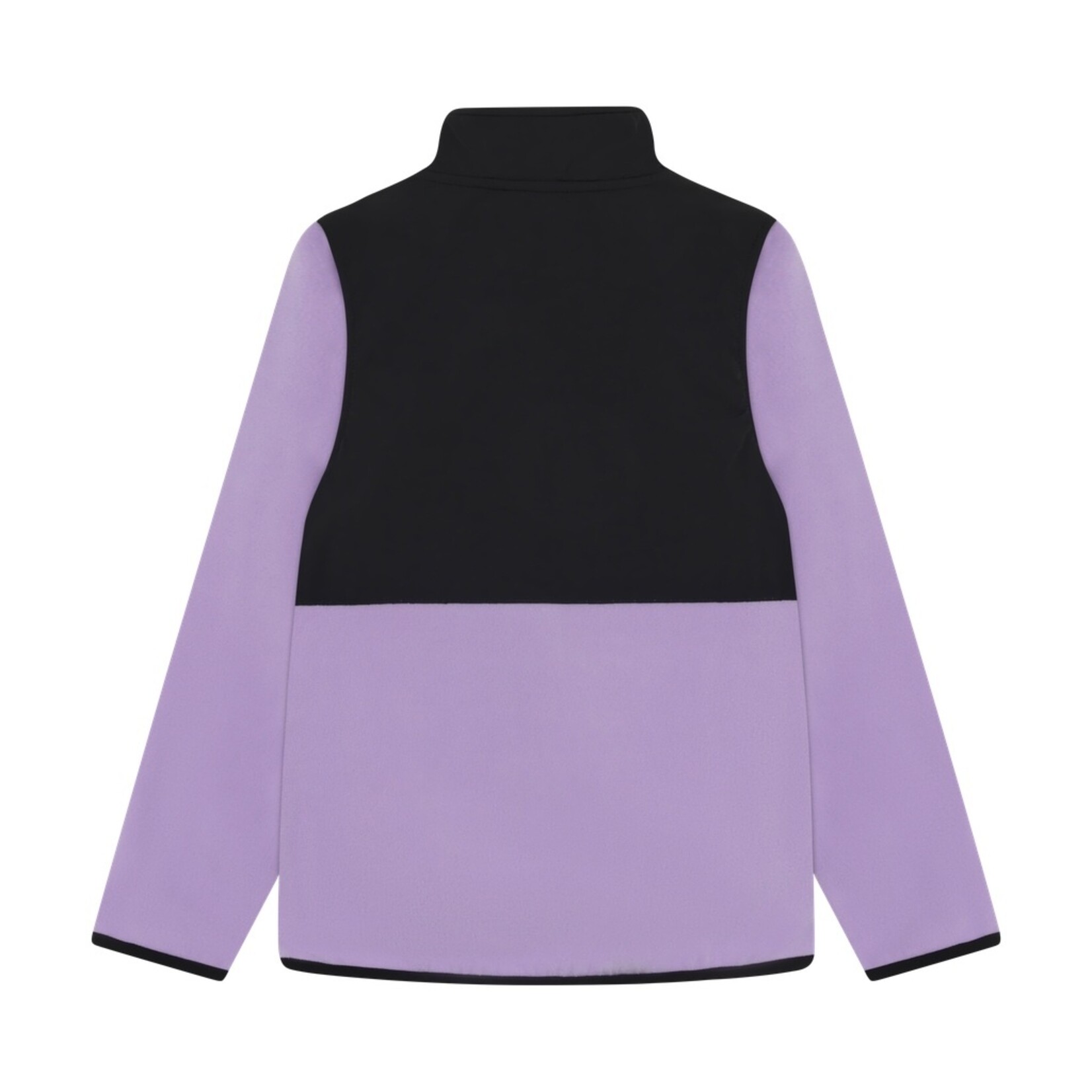 Color Kids  COLOR KIDS - Lilac fleece jacket 'Purple Rose'