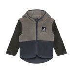 Color Kids COLOR KIDS - Veste polaire verte, grise et bleue pour bébé 'Turbulence'