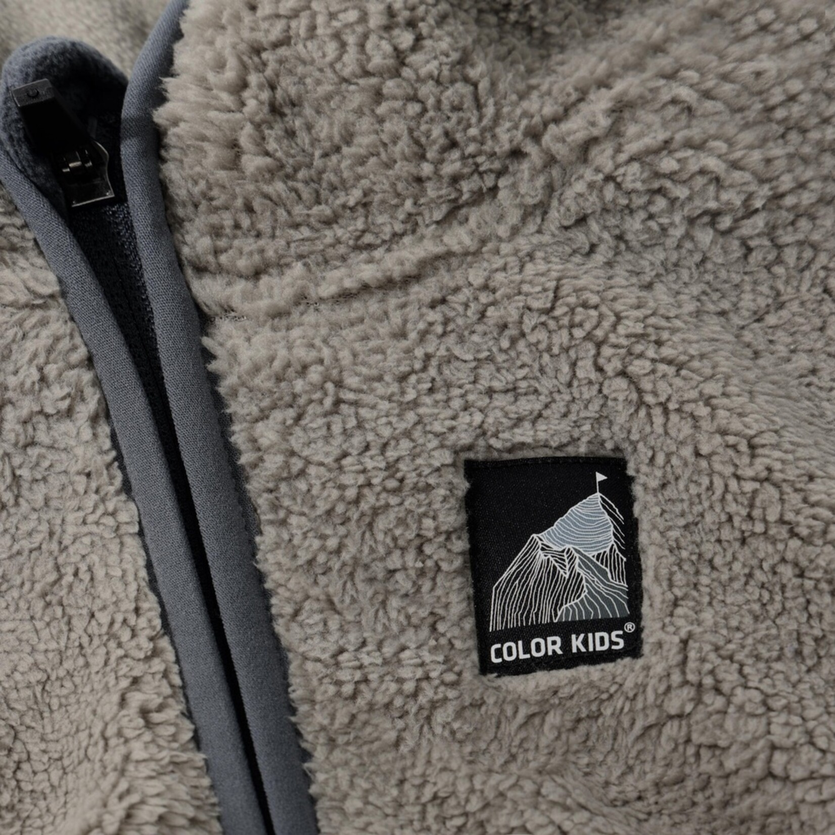 Color Kids COLOR KIDS - Veste polaire verte, grise et bleue pour bébé 'Turbulence'