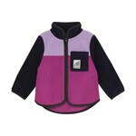 Color Kids COLOR KIDS - Veste polaire mauve et noire pour bébé 'Wild Aster'