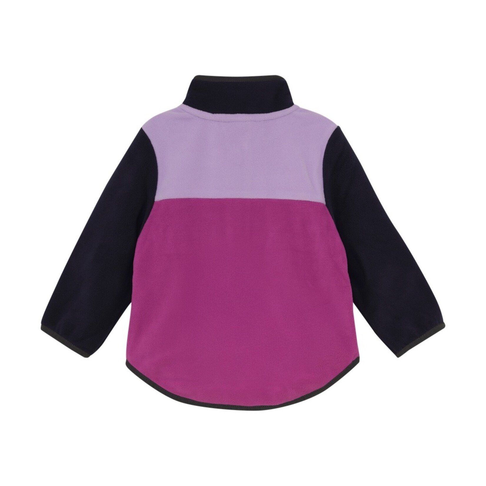 Color Kids COLOR KIDS - Veste polaire mauve et noire pour bébé 'Wild Aster'