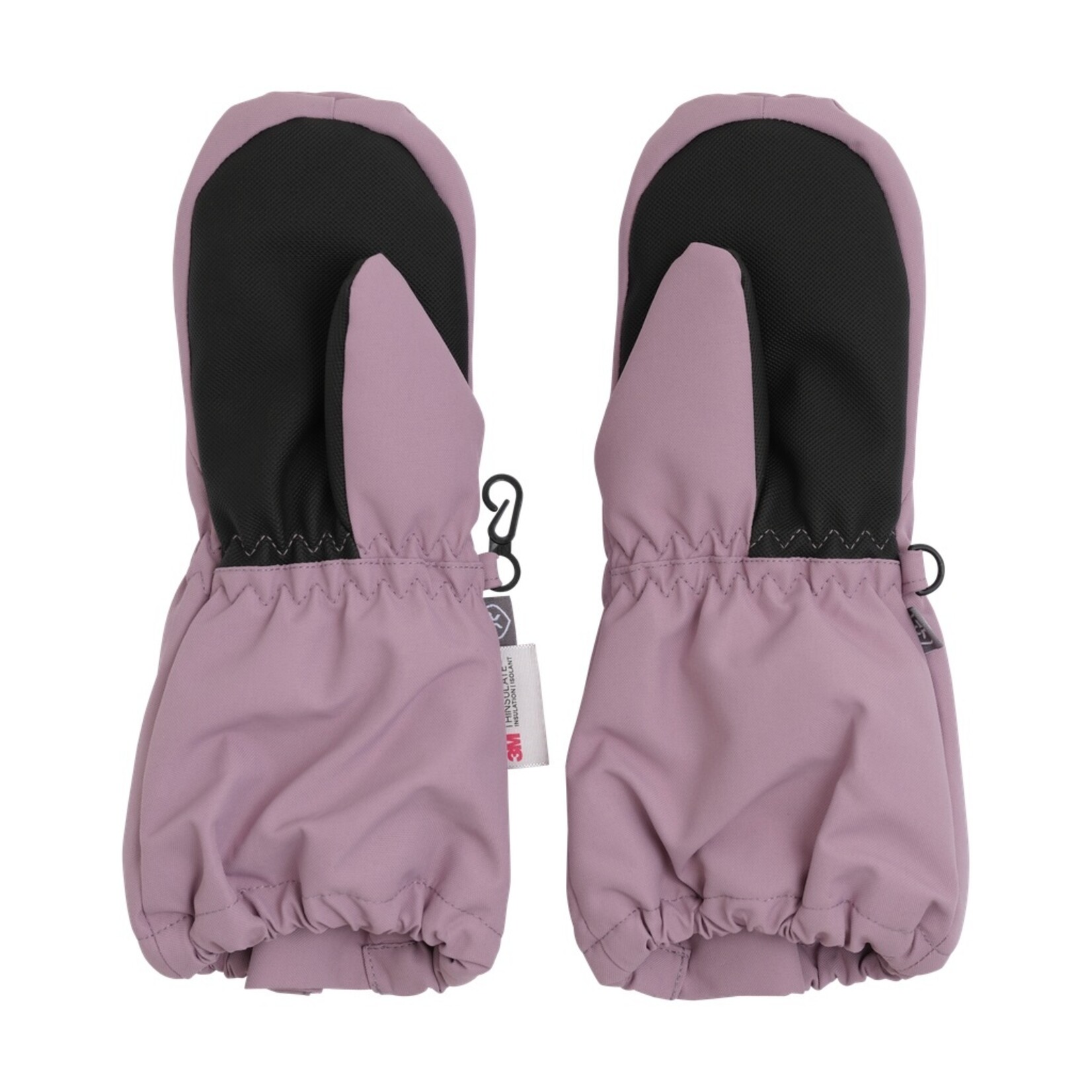 Color Kids COLOR KIDS - Mitaines d'hiver avec fermeture éclair pour petits - Toadstool (rose)