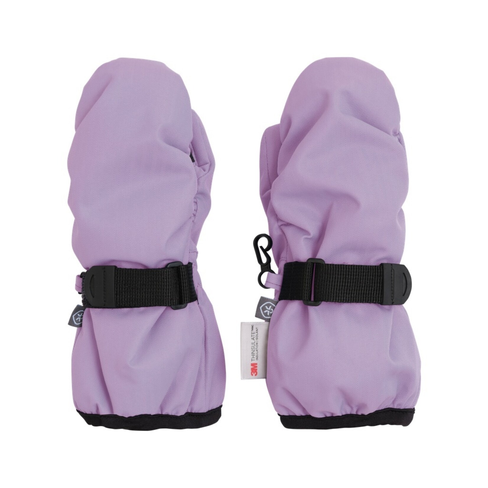 Color Kids COLOR KIDS - Waterproof winter mittens - Purple-pink (lilac)