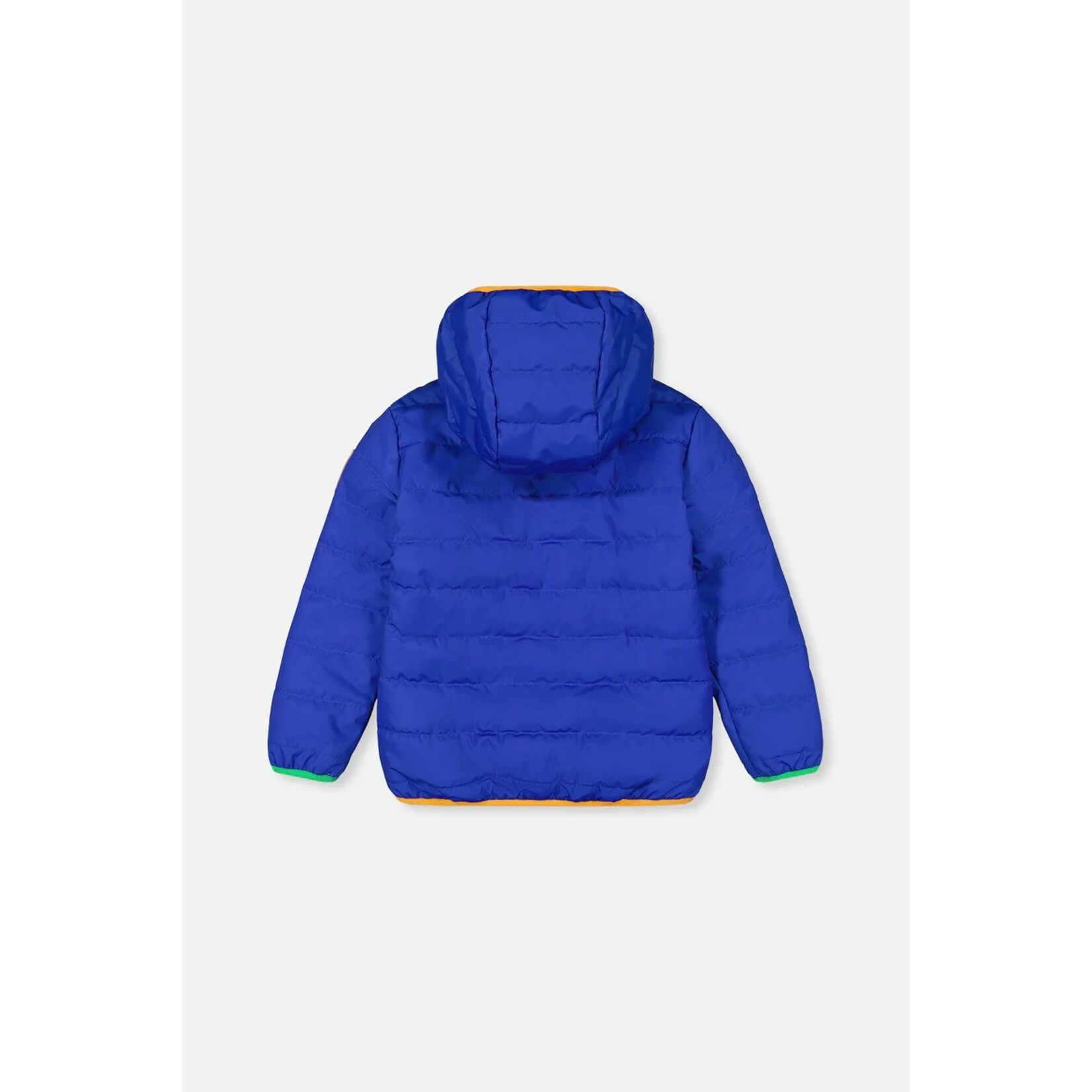 Deux par Deux DEUX PAR DEUX - Manteau mi-saison matelassée bleu royal 'Surf the web'