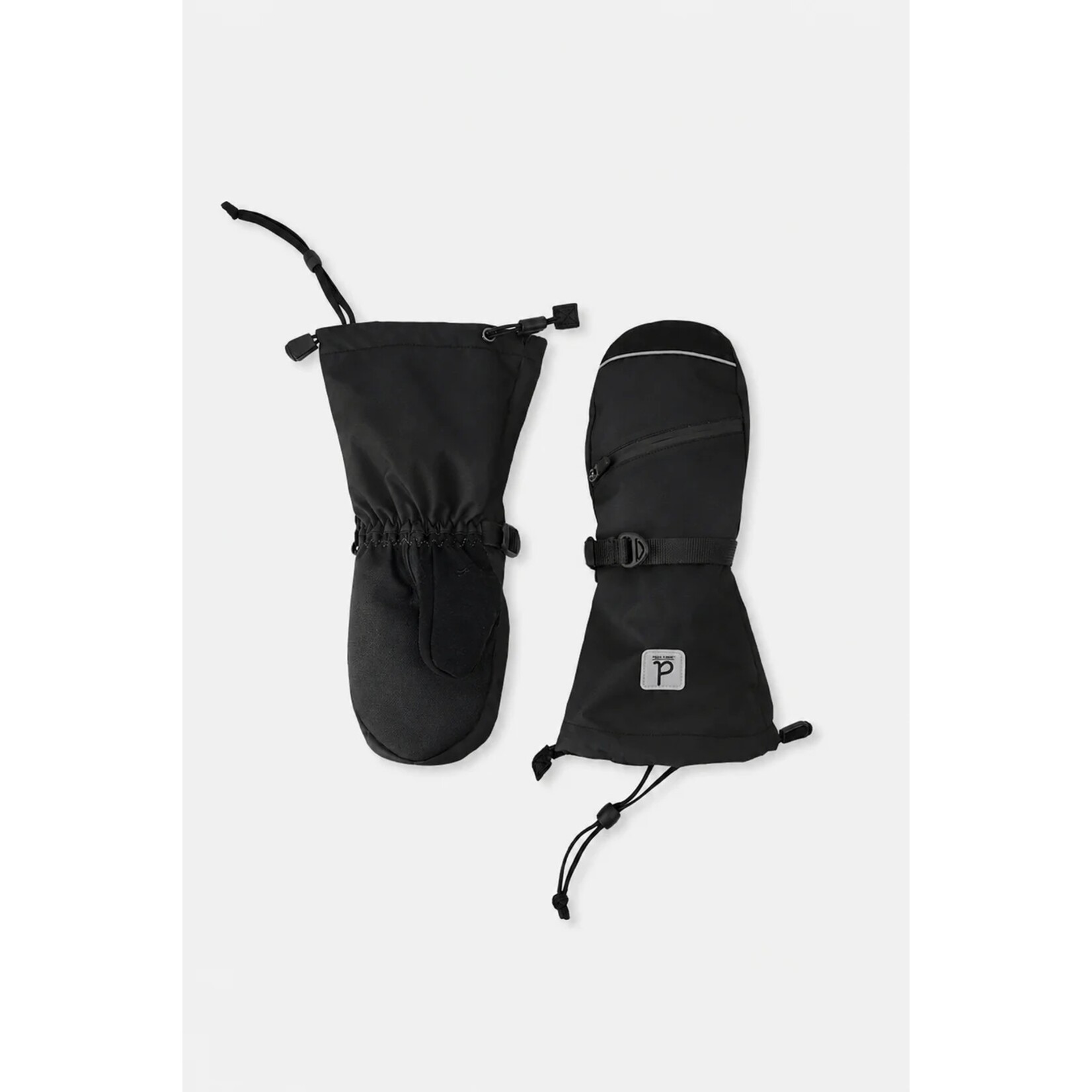 Deux par Deux DEUX PAR DEUX - 'Teknik' Winter Mittens - Black