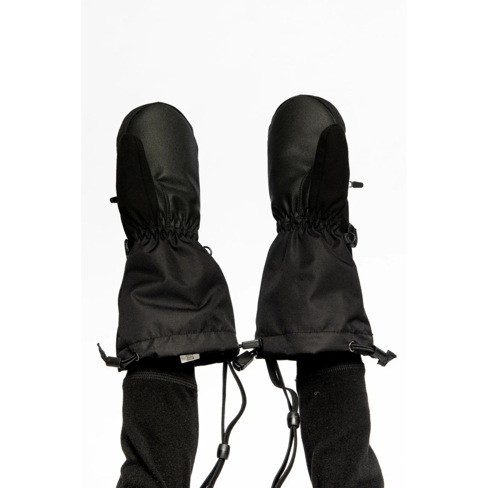 Deux par Deux DEUX PAR DEUX - 'Teknik' Winter Mittens - Black