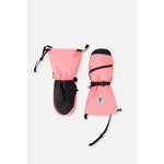 Deux par Deux DEUX PAR DEUX - 'TEKNIK' Winter Mittens - Neon Coral