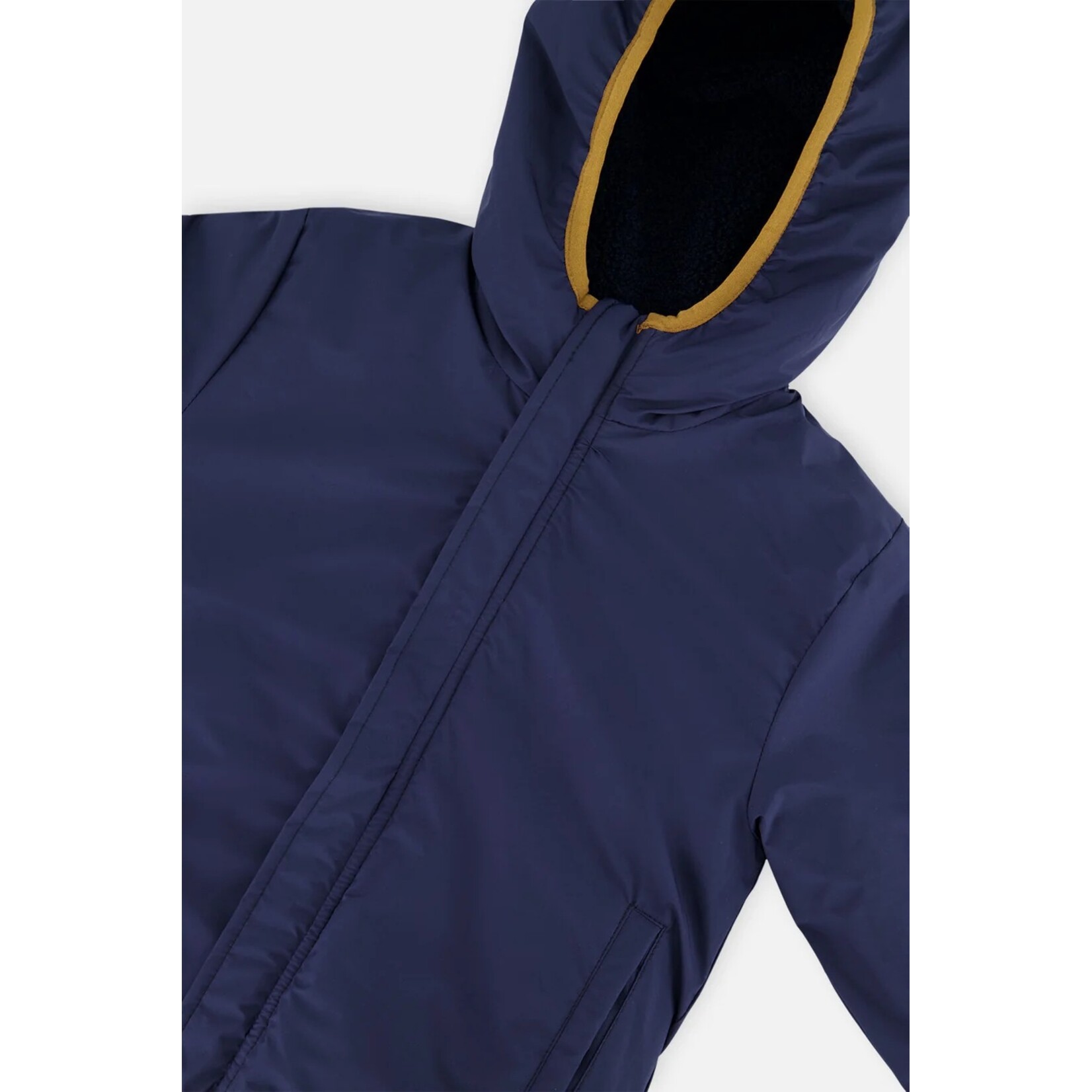 Deux par Deux DEUX PAR DEUX - Manteau mi-saison réversible bleu foncé, beige et brun 'Peacoat'