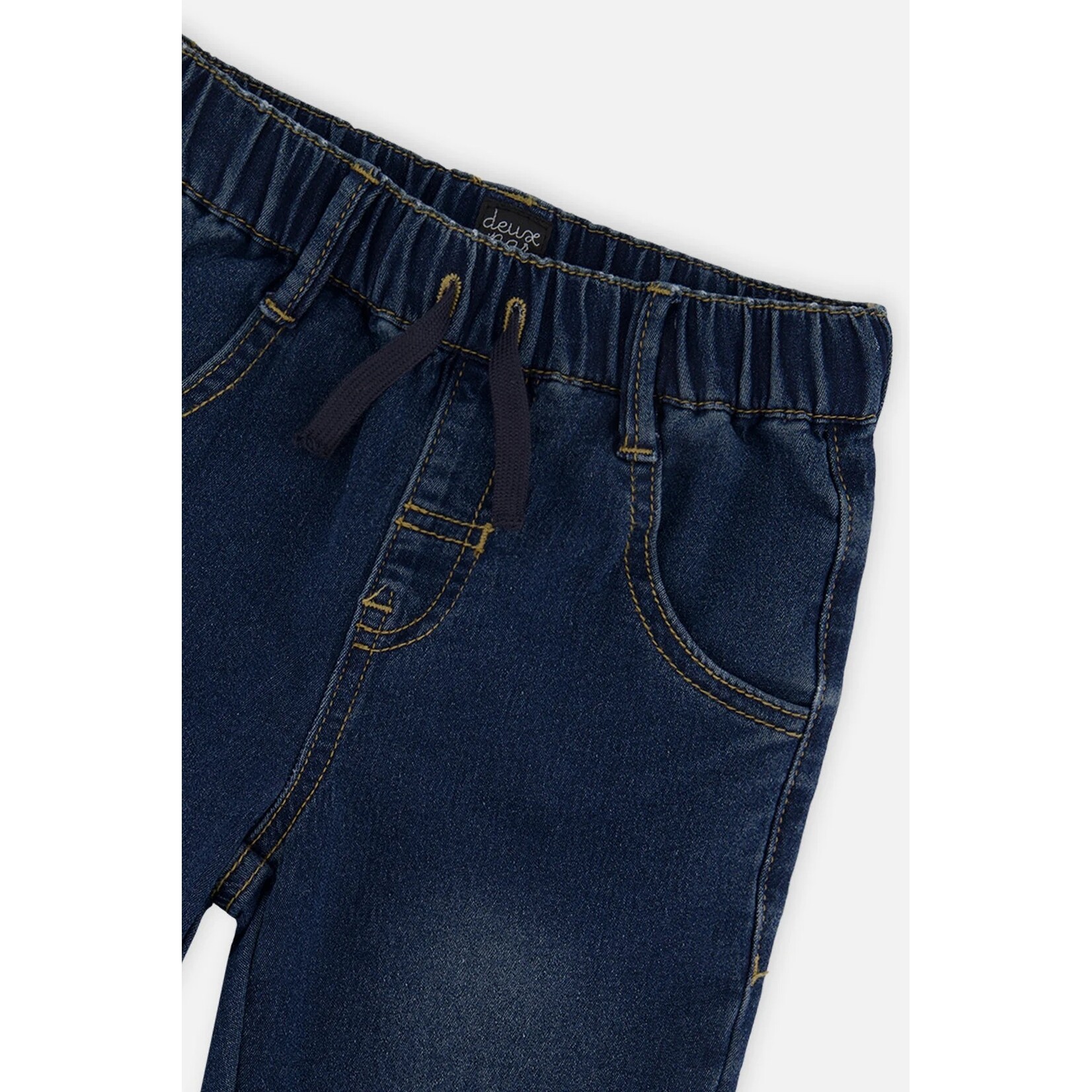 Deux par Deux DEUX PAR DEUX - Pantalon de jogging en molleton style denim bleu marine 'Les essentiels garçons'
