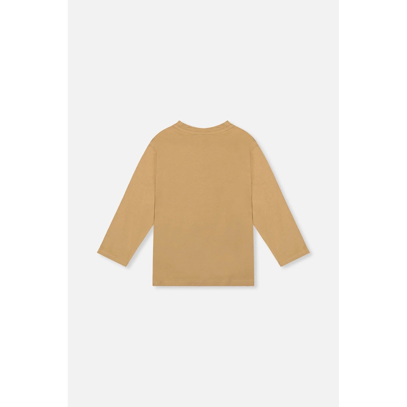 Deux par Deux DEUX PAR DEUX - T-shirt beige à manches longues avec un imprimé graphique de montagnes