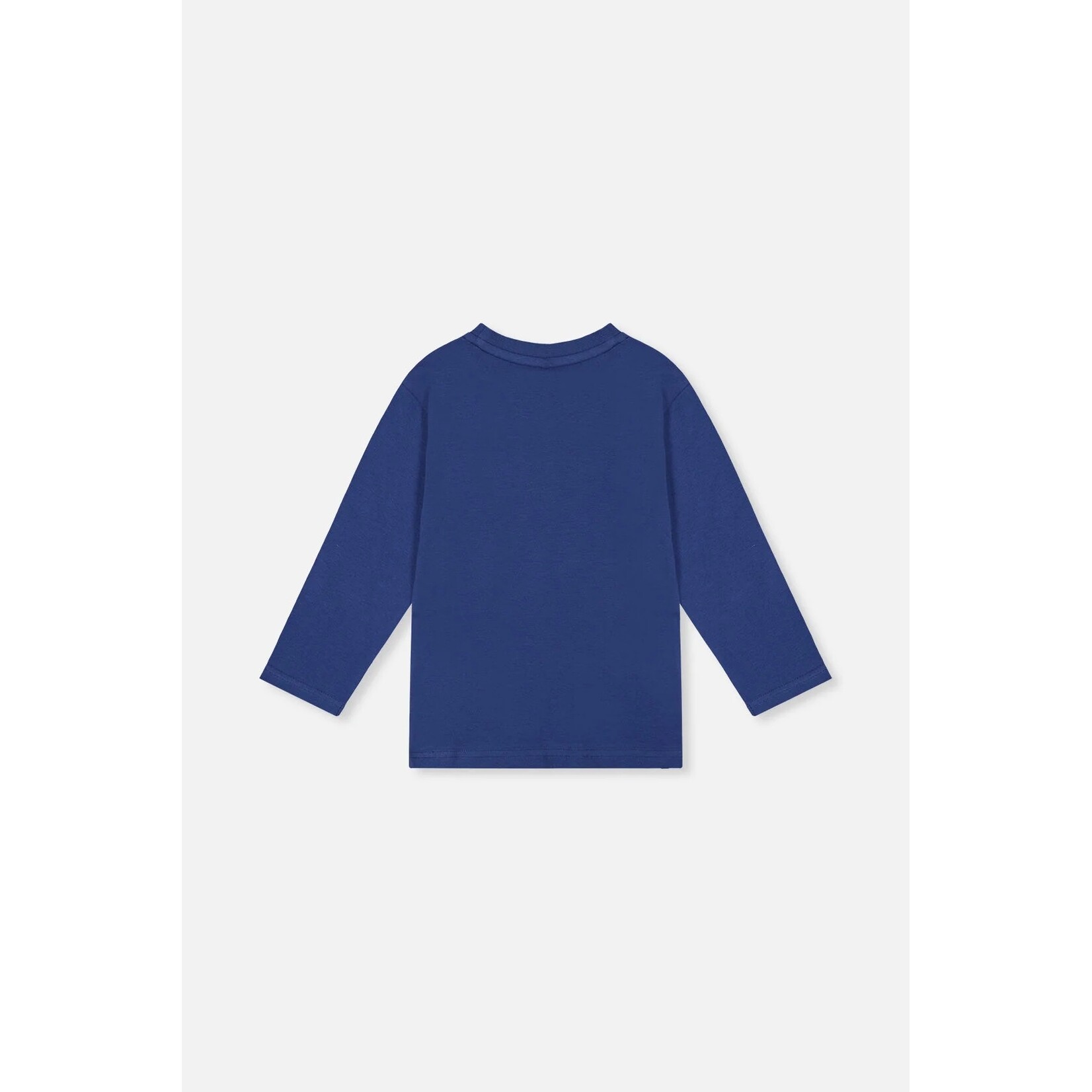 Deux par Deux DEUX PAR DEUX - Blue long-sleeved T-shirt with penguin graphic 'Nordic Buddies'