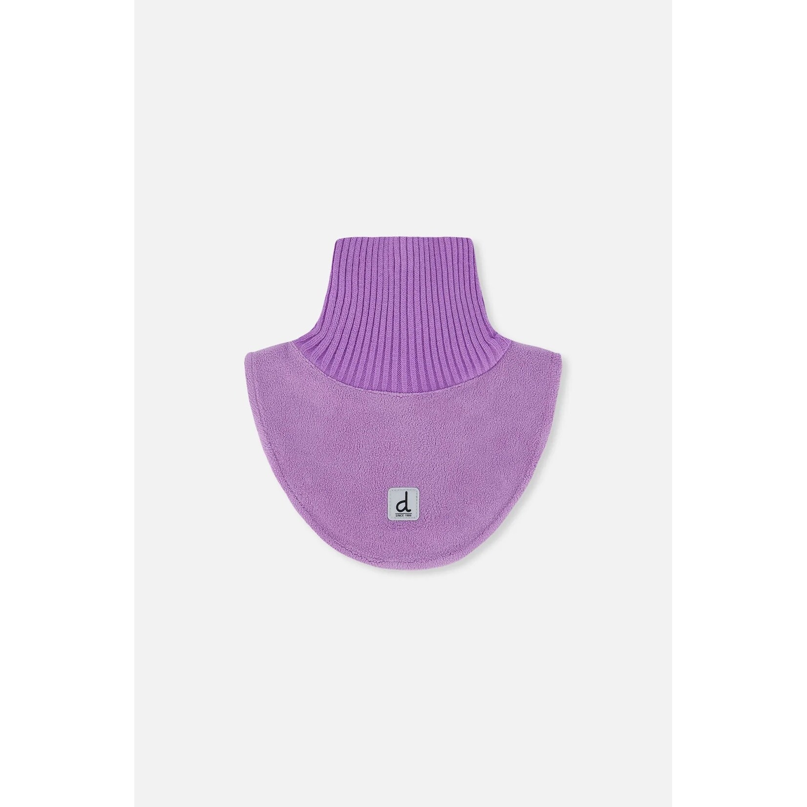 Deux par Deux DEUX PAR DEUX - Cache-cou avec plastron en polaire et tricot - Violet