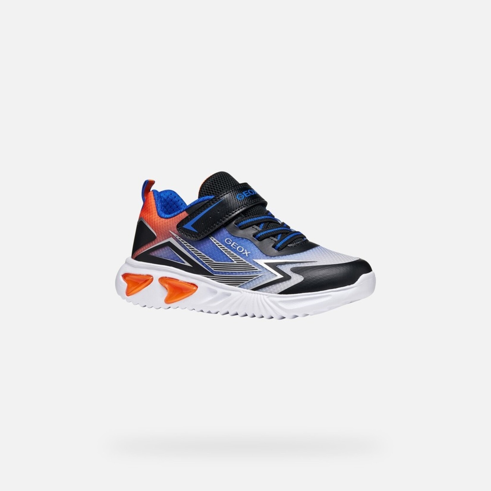 Geox GEOX - Sports shoes with lights 'J. Assister - Black/Orange'