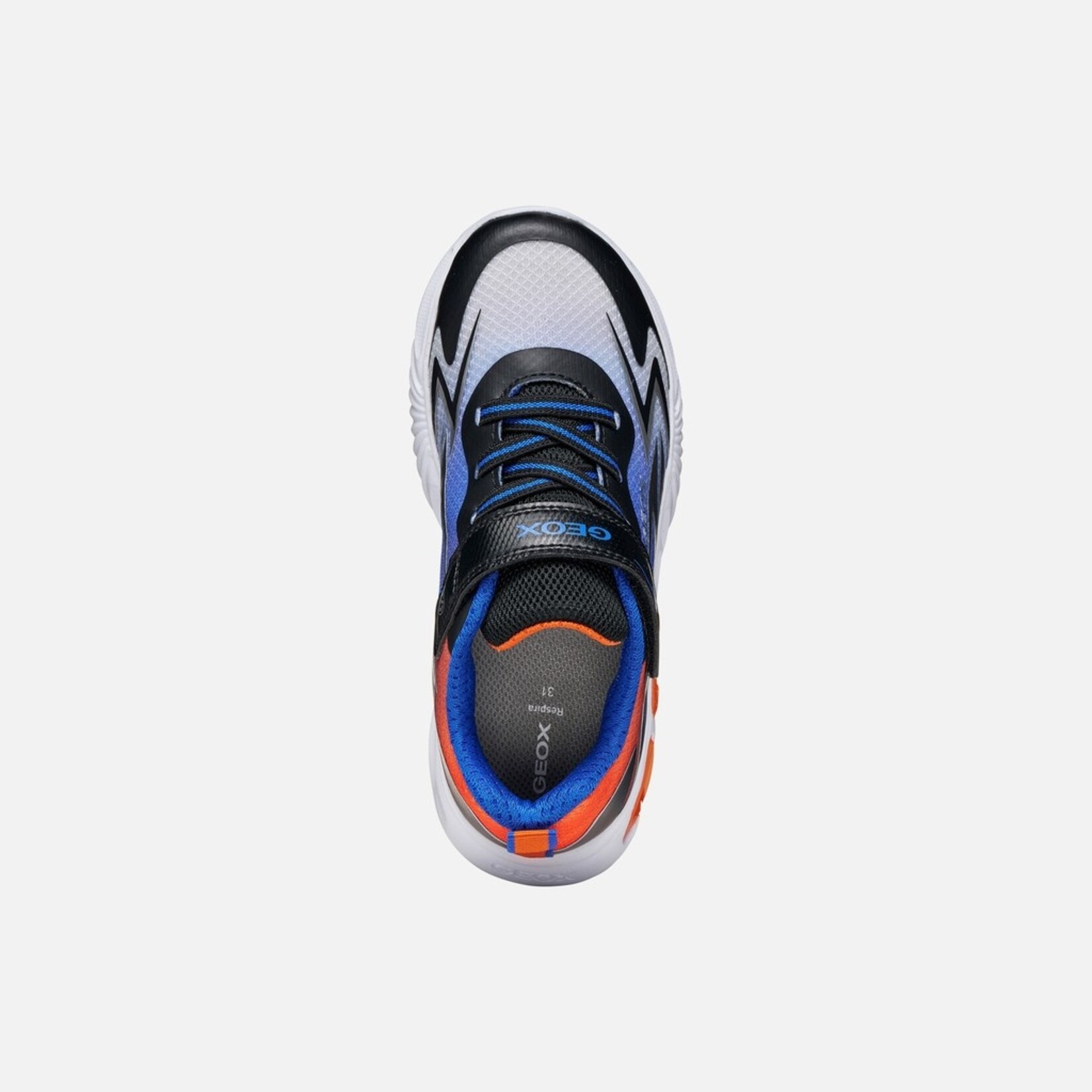 Geox GEOX - Sports shoes with lights 'J. Assister - Black/Orange'