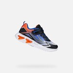 Geox GEOX - Chaussures de sport avec lumières 'J. Assister - Black/Orange'