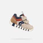 Geox GEOX - First-step sports shoes 'B. Iupidoo - Light Taupe/Orange'