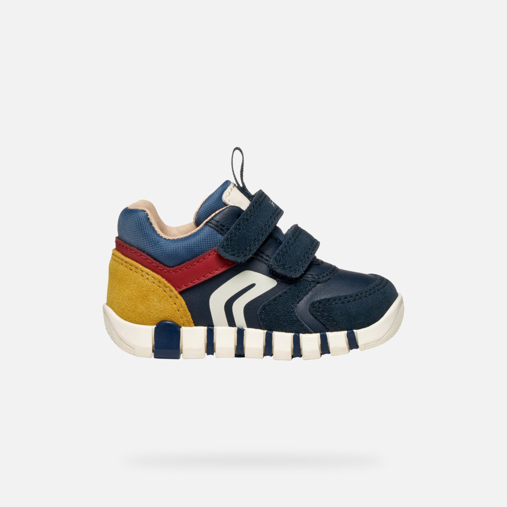 Geox GEOX - Chaussures de sport premiers pas 'B. Iupidoo - Navy/Dark Red'