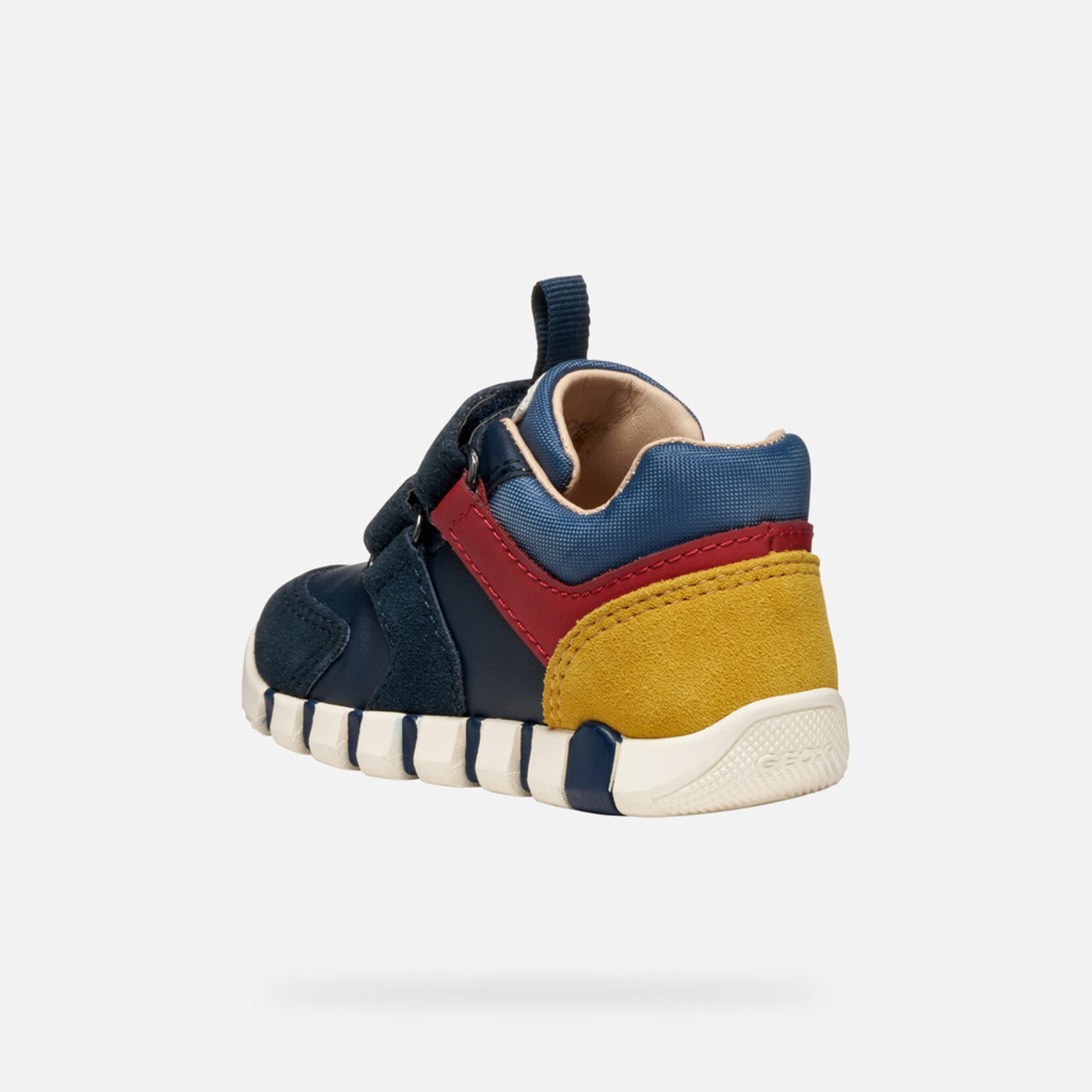 Geox GEOX - Chaussures de sport premiers pas 'B. Iupidoo - Navy/Dark Red'
