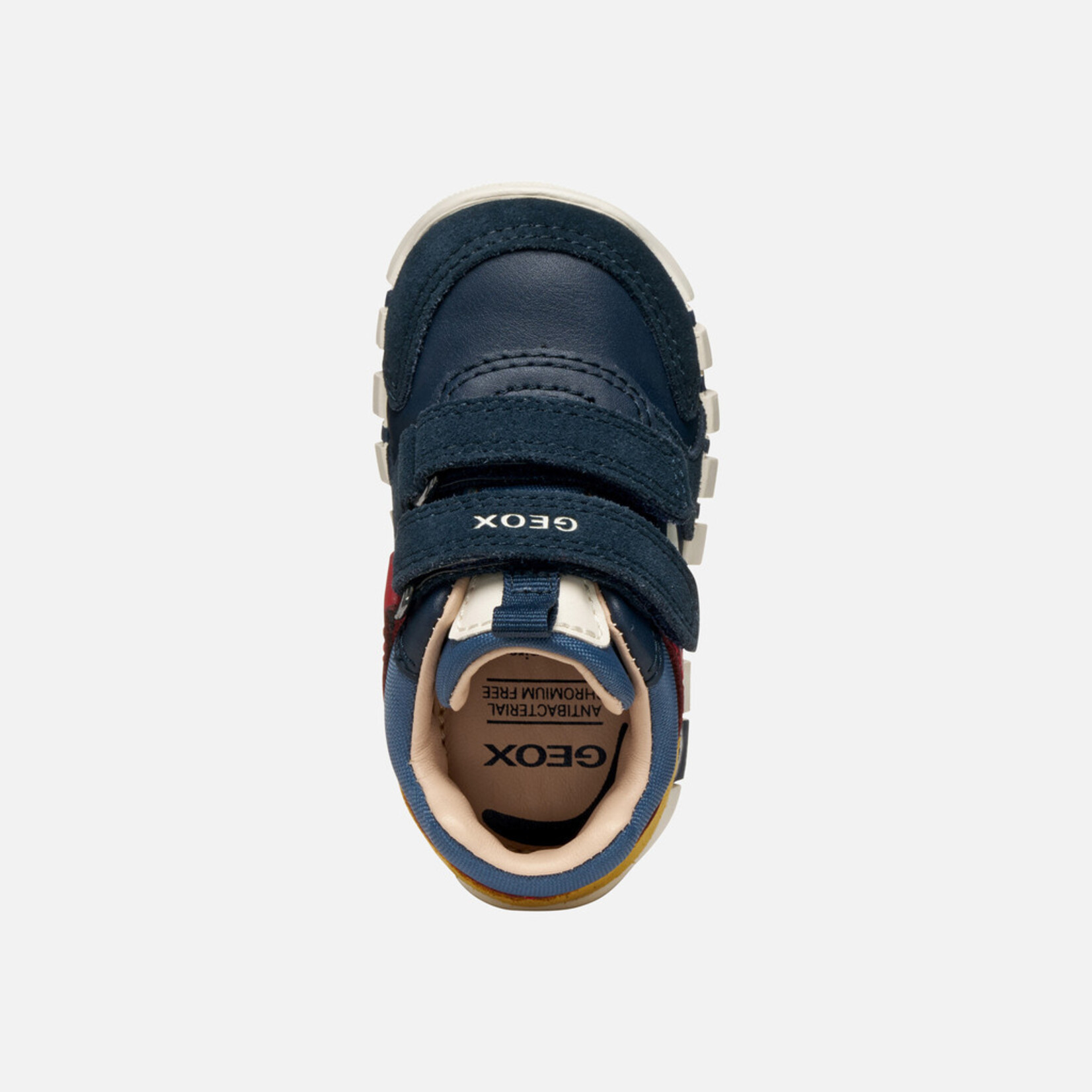 Geox GEOX - Chaussures de sport premiers pas 'B. Iupidoo - Navy/Dark Red'