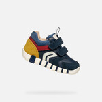 Geox GEOX - Chaussures de sport premiers pas 'B. Iupidoo - Navy/Dark Red'