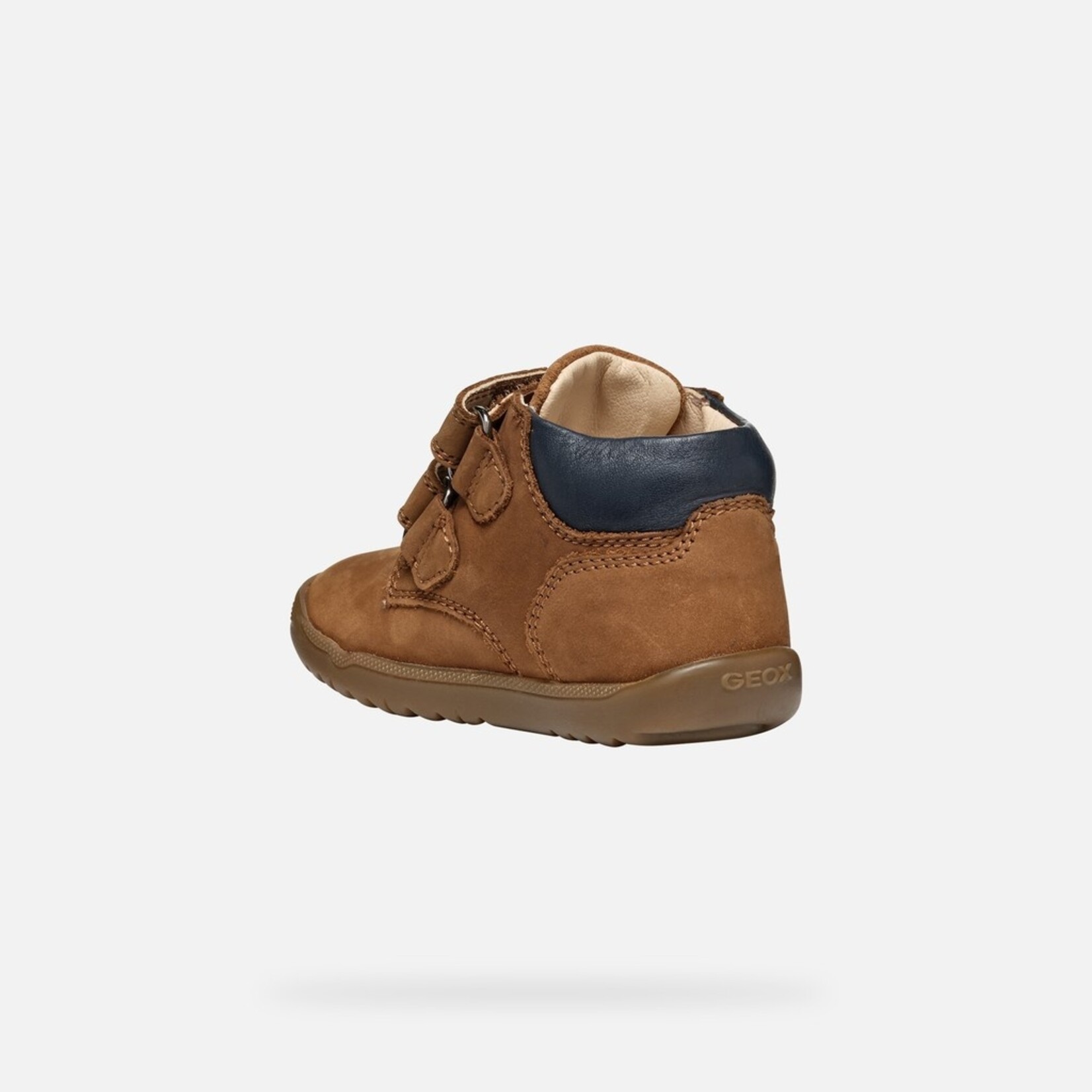 Geox GEOX - Chaussures bottillon de cuir 'B. Macchia - Whisky'