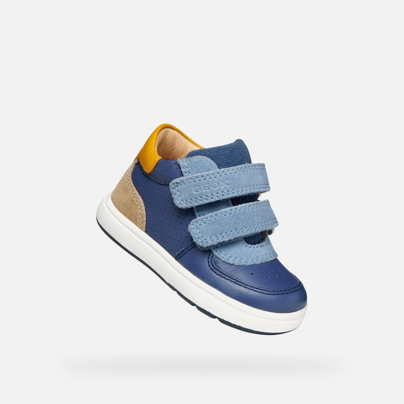 Geox GEOX - Chaussures à velcro 'B Biglia - Denim/Dark sky'