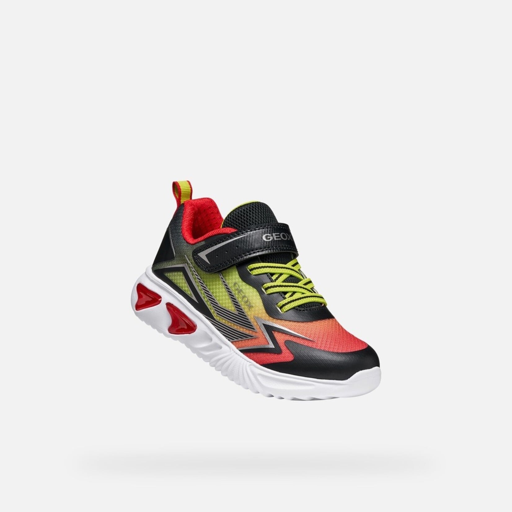 Geox GEOX - Sports shoes with lights 'J. Assister - Black/Red'