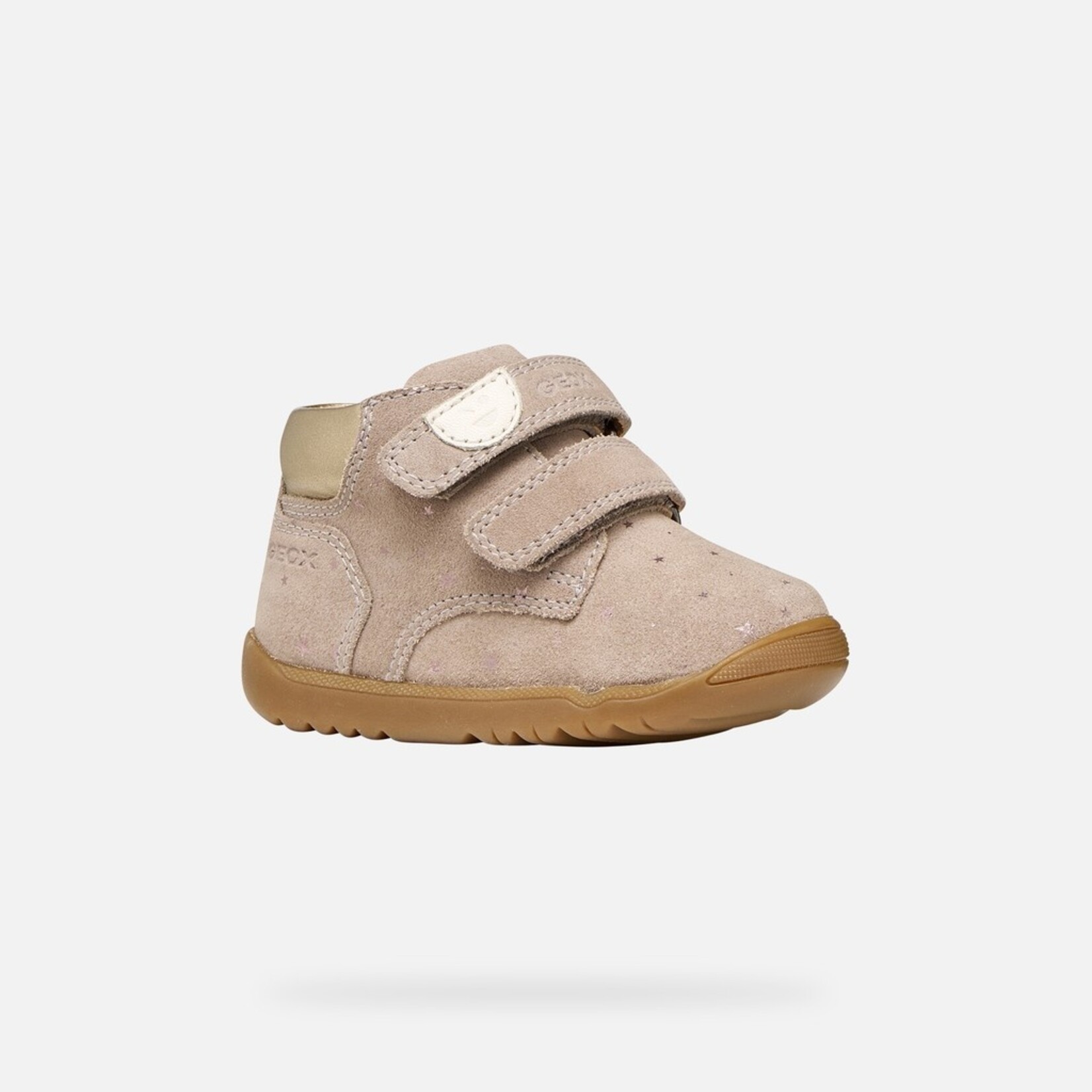 Geox GEOX - leather ankle boots 'B. Macchia - Dark Beige'