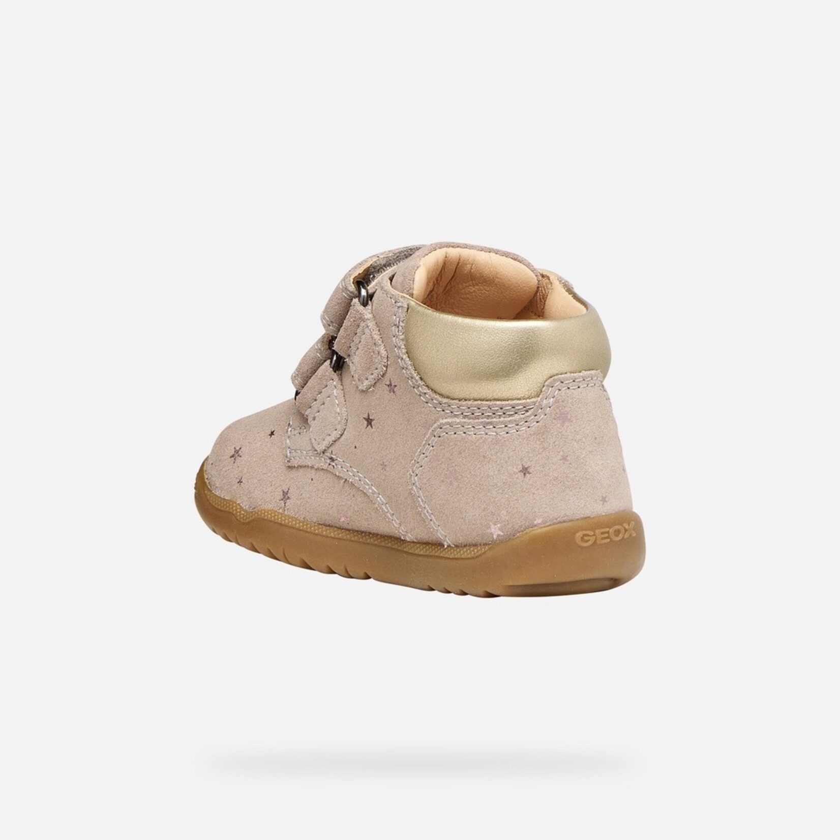 Geox GEOX - Chaussures bottillon de cuir 'B. Macchia - Dark Beige'