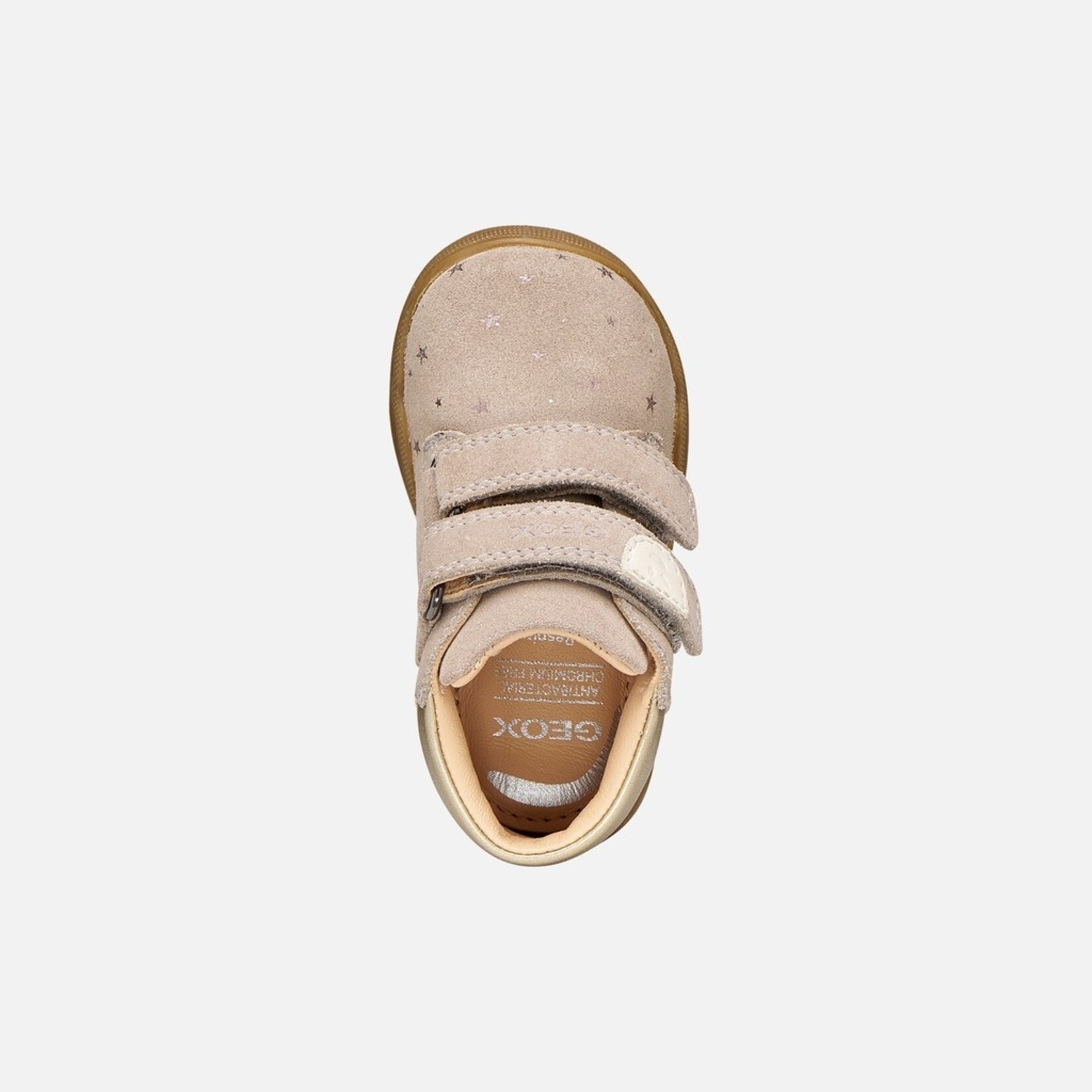 Geox GEOX - Chaussures bottillon de cuir 'B. Macchia - Dark Beige'
