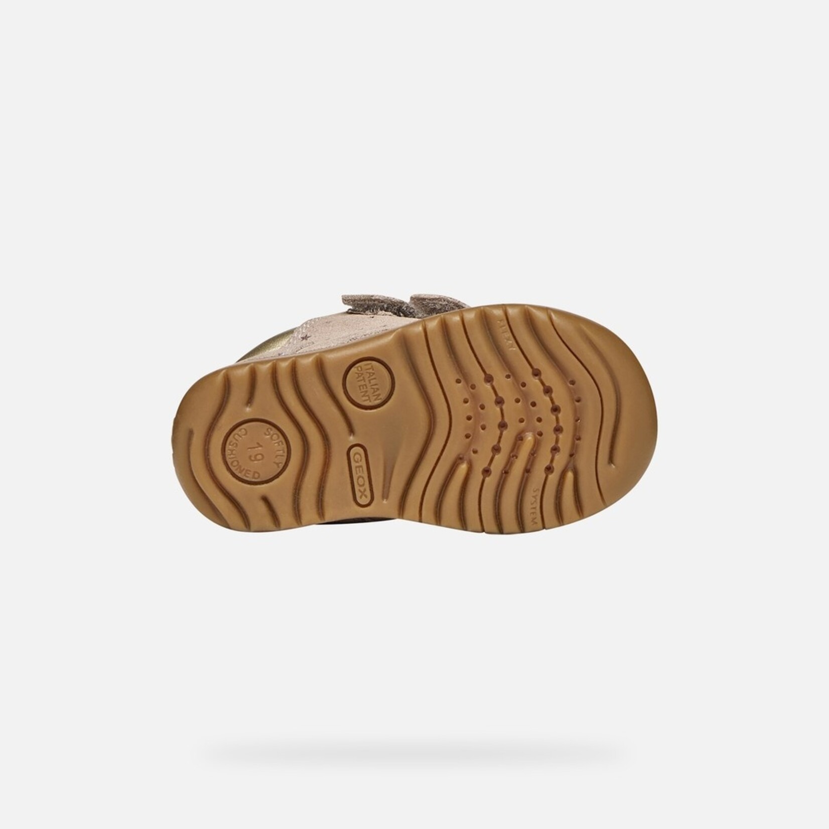 Geox GEOX - Chaussures bottillon de cuir 'B. Macchia - Dark Beige'