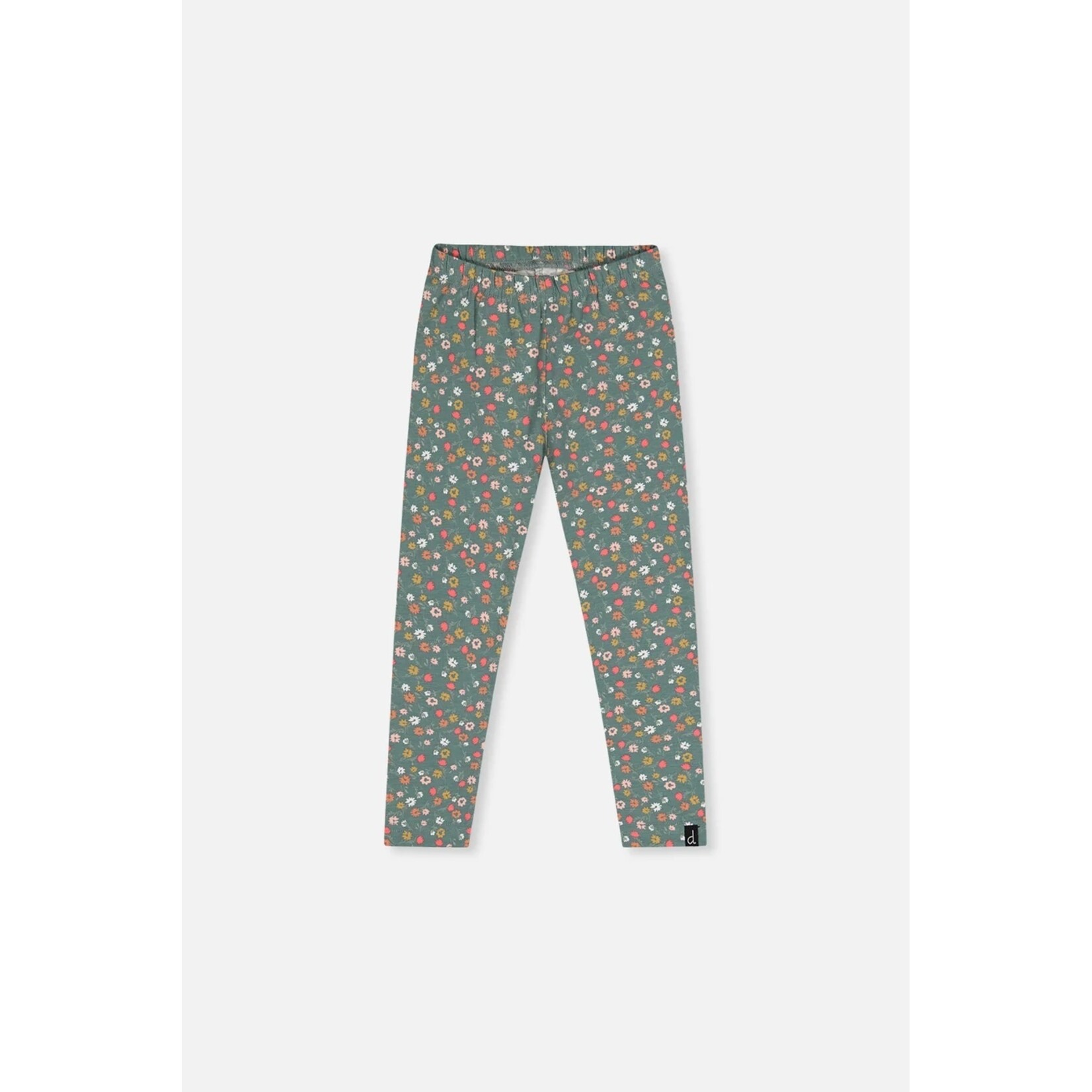 Deux par Deux DEUX PAR DEUX - Green floral print leggings