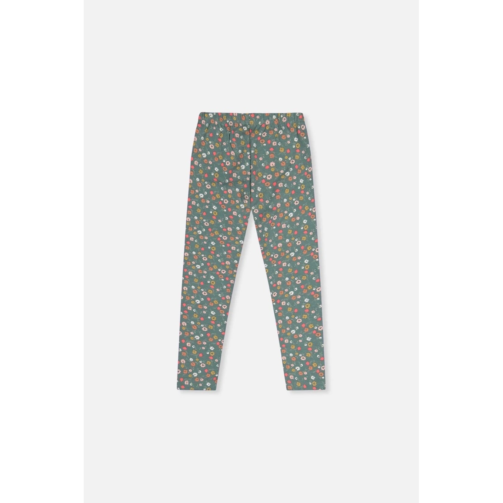 Deux par Deux DEUX PAR DEUX - Green floral print leggings