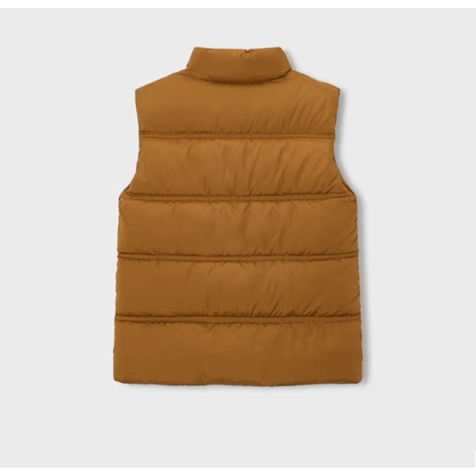Mayoral MAYORAL - Ultra-lightweight brown quilted mid-season vest