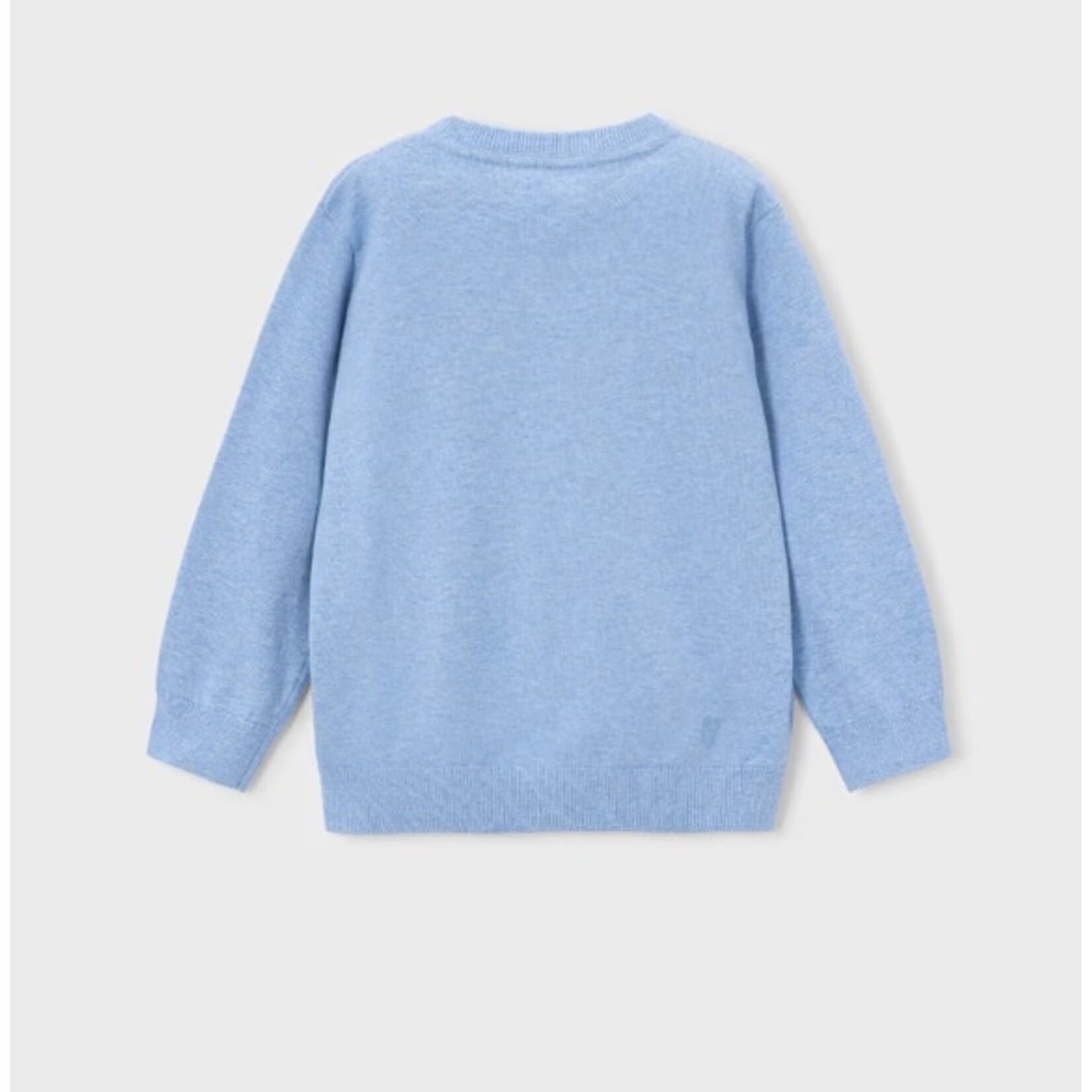 Mayoral  MAYORAL - Pale blue crew-neck sweater