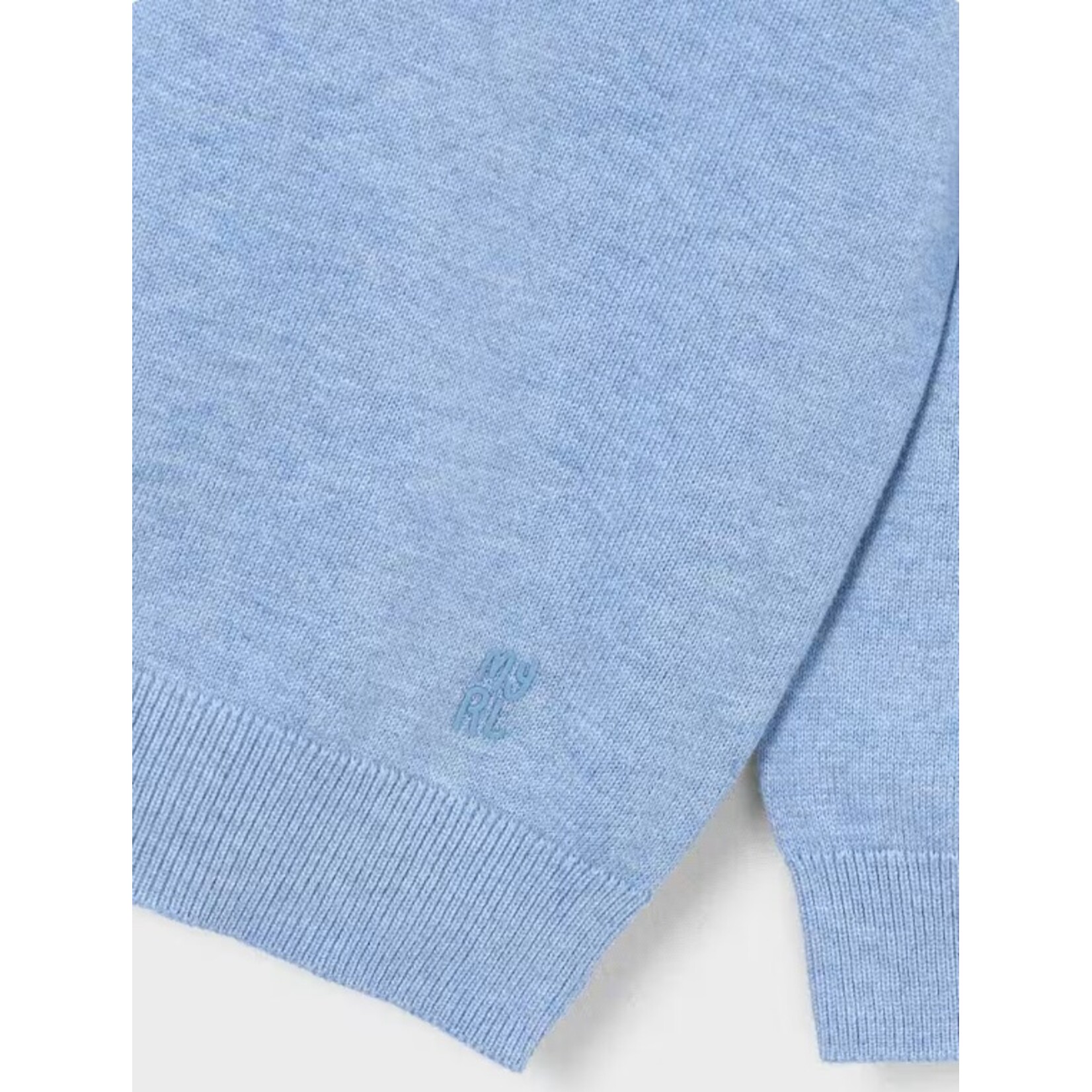 Mayoral MAYORAL - Chandail de style pull à col rond bleu pâle