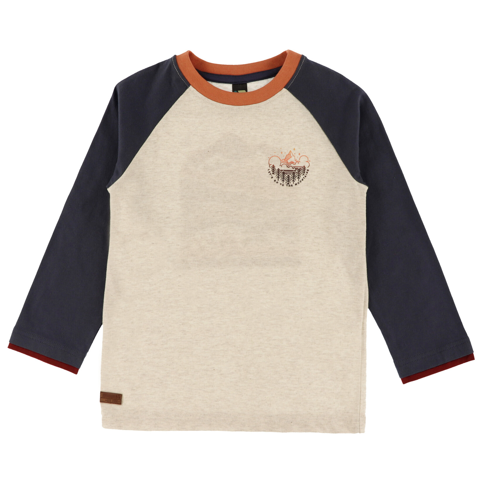 Nanö NANÖ - Long-sleeve raglan t-shirt  'Gout d'aventure'
