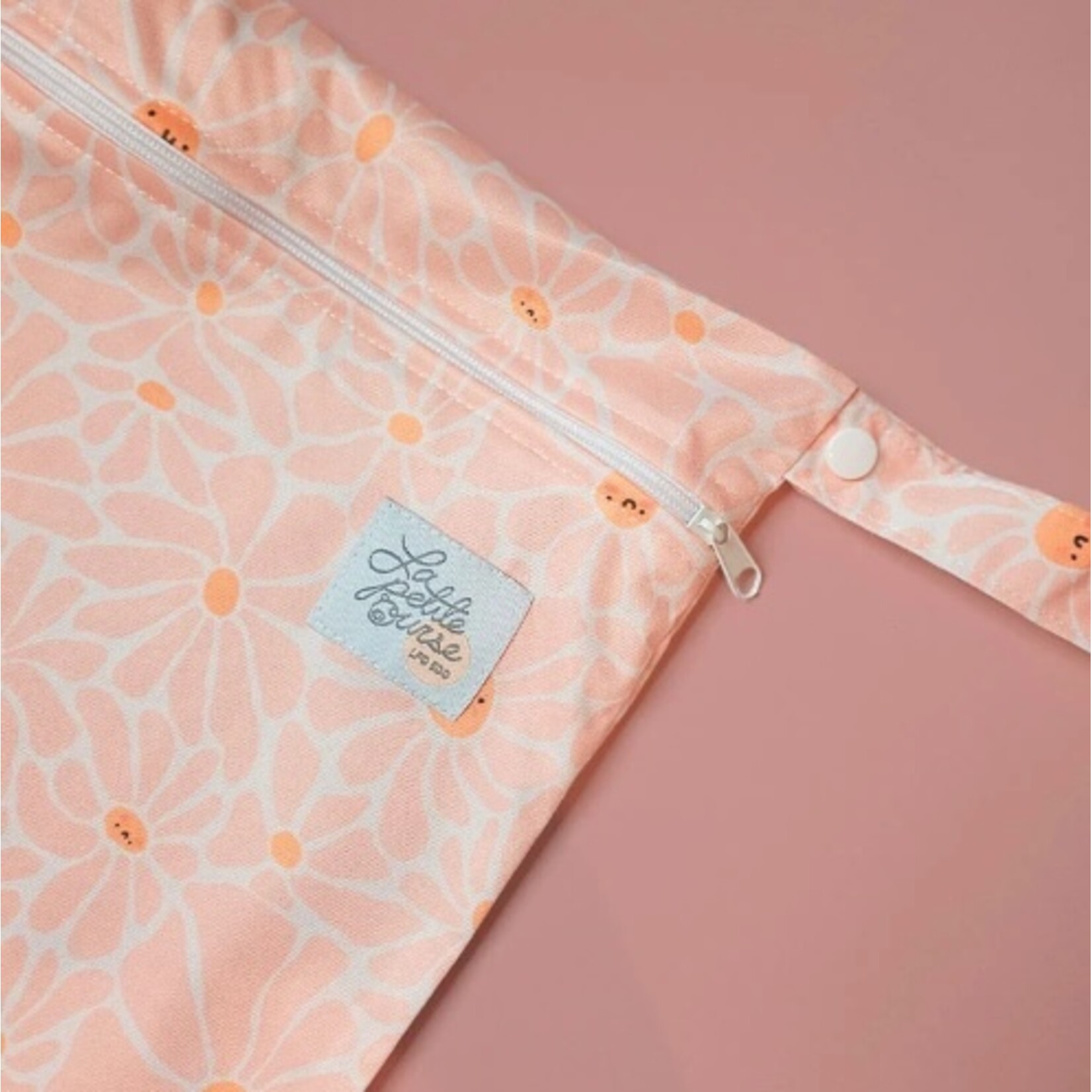 La Petite Ourse LA PETITE OURSE - Small Wet Bag 'Flower Power'