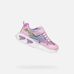 Geox GEOX - Chaussures de sport avec lumières 'J. Assister - Pink/Multicolor'