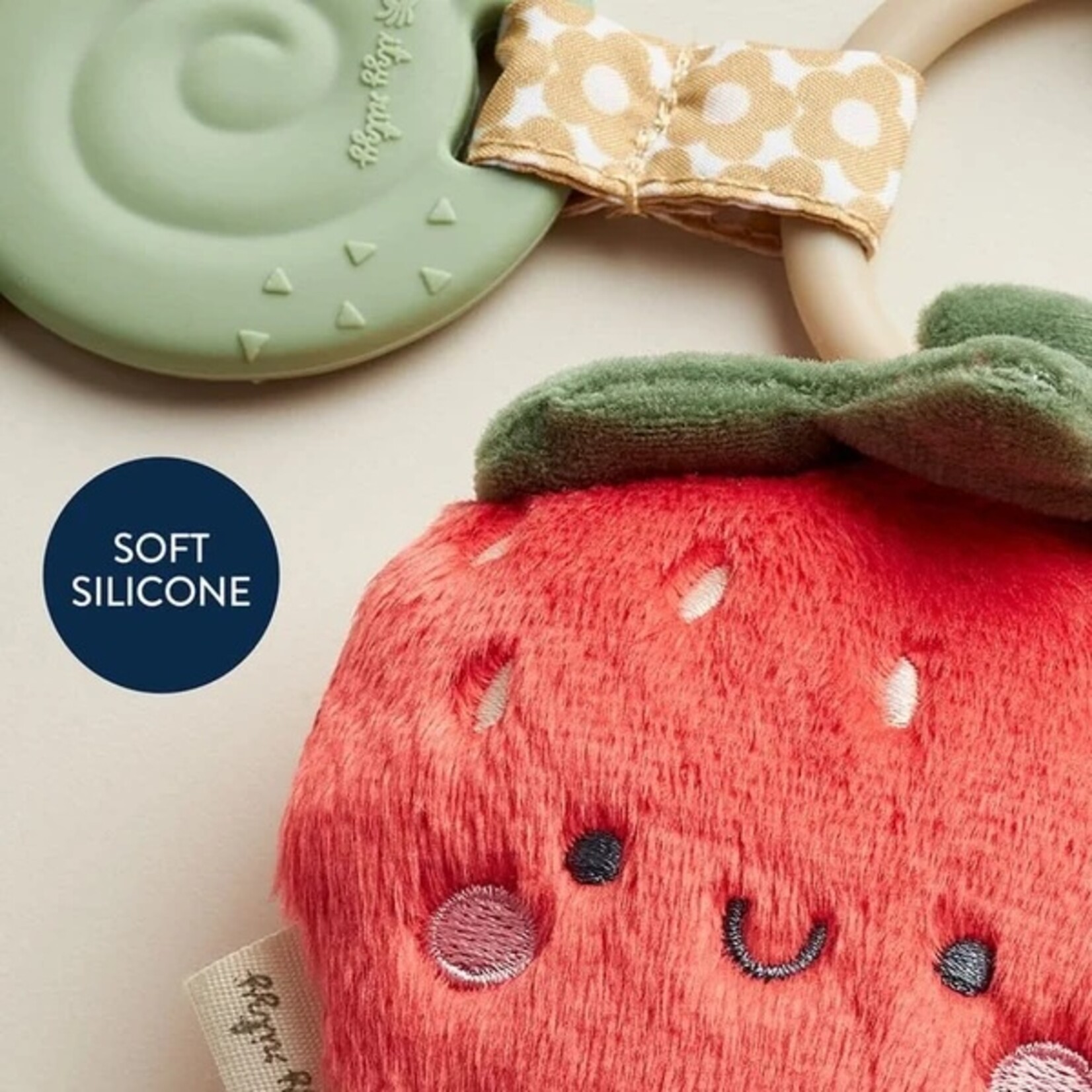 Itzy Ritzy  ITZY RITZY - Snail and Strawberry Teether and Plush Toy - 'Itzy Pal'