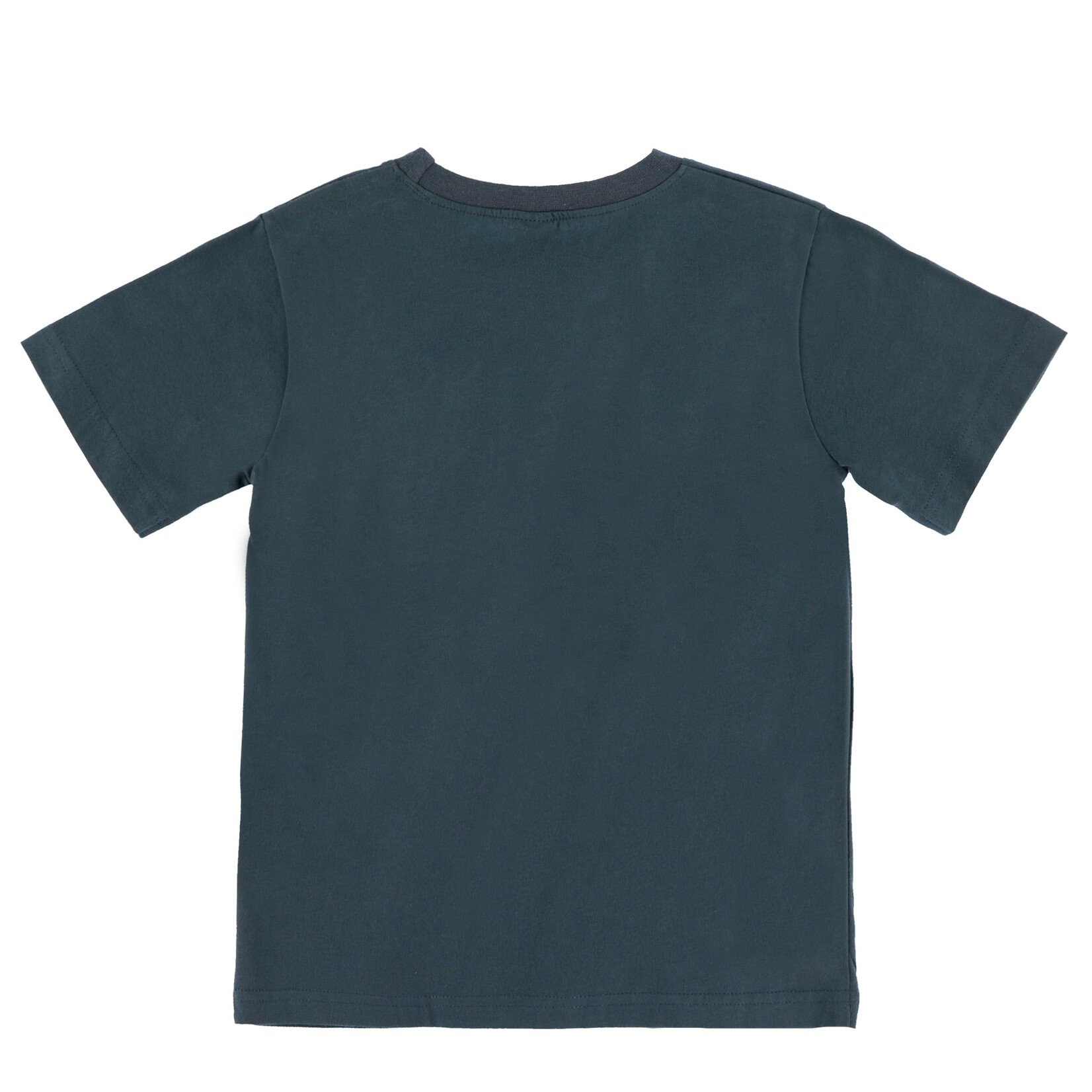 Nanö NANÖ - T-shirt bleu à manches courte avec poche imprimée ours 'PROMO'