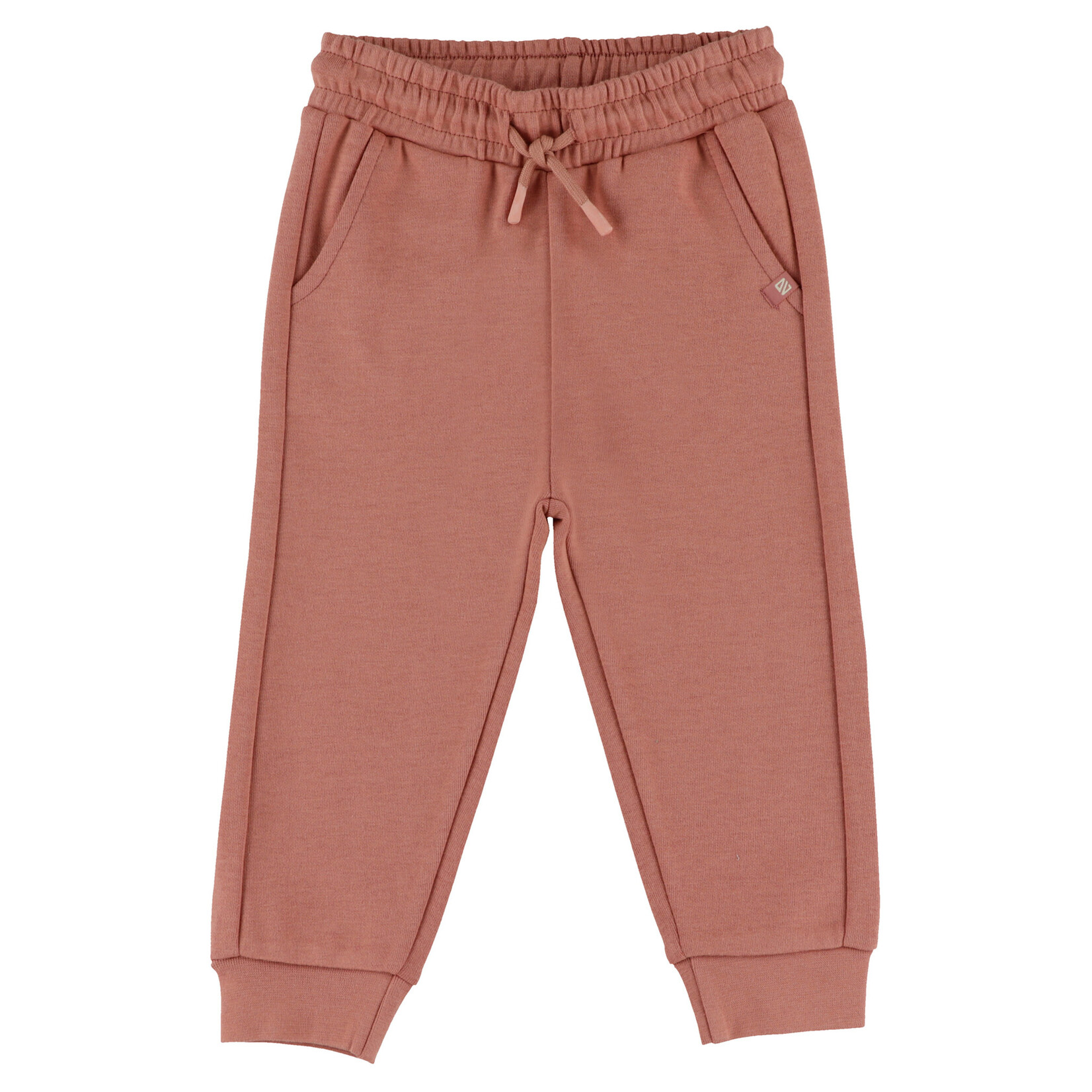 Nanö NANÖ - Ensemble 2 morceaux - Cache-couche beige et pantalon souple style joggers rose 'Charmante floraison'