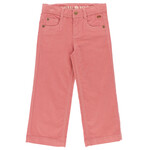 Nanö NANÖ - Pantalon rose en corduroy extensible 'Douceur d'hiver'