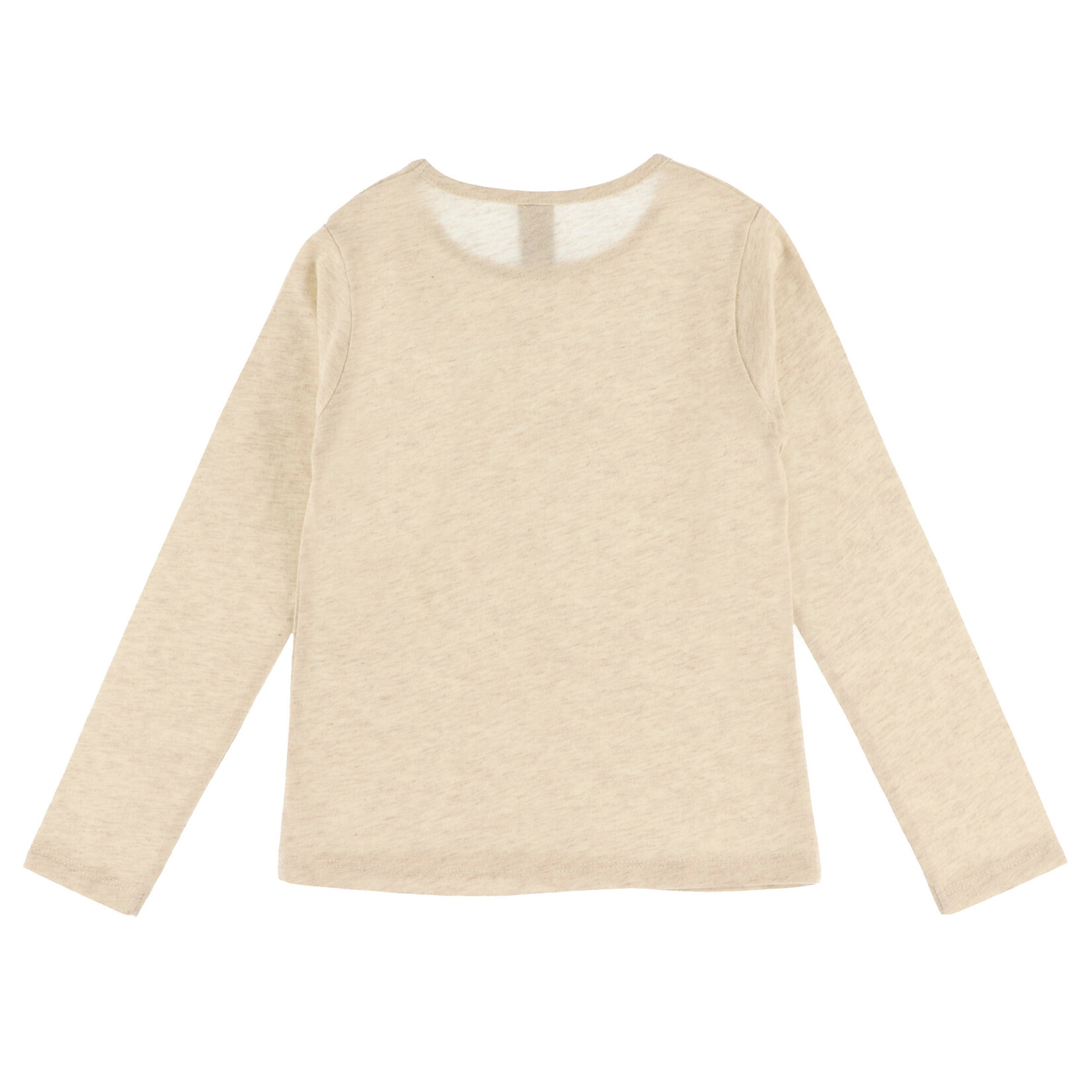 Nanö NANÖ - Ivory long-sleeve T-shirt 'Douceur d'hiver'
