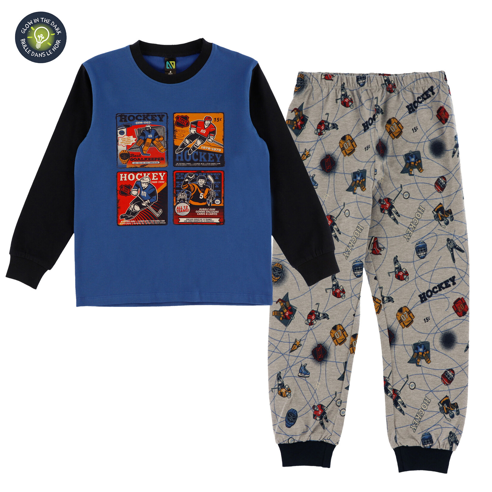 Nanö NANÖ - Ensemble pyjama deux pièces imprimé hockey